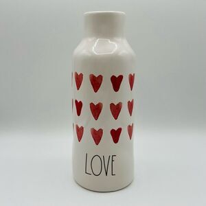 Rae Dunn Love Heart Tall Vase